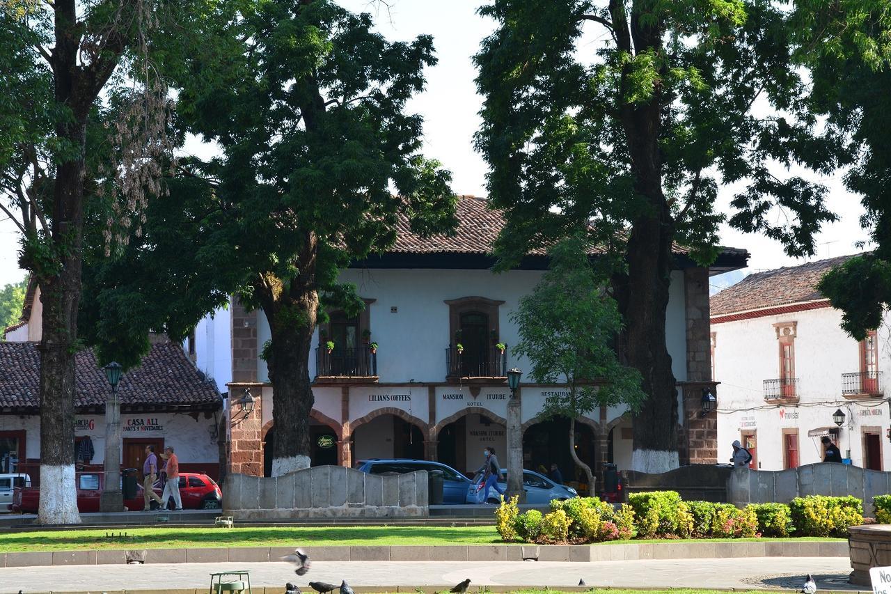 Hotel Mansion Iturbe Pátzcuaro Exterior foto